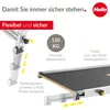 Hailo Escalier TPI Escabeau pliant, surface de travail Voir les images du produit 12