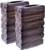 PiniKay Holzbriketts 100 % Eiche, 8-eckig mit Loch,  20kg  Produktbild-Vorschau 1