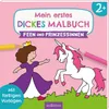 Mein erstes dickes Malbuch Feen und Prinzessinnen Produktbild-Vorschau 1