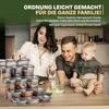 A family is in a kitchen setting, with a variety of food storage containers on the counter. Náhľad obrázku produktu