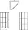 Aqualine ZOJA/KERAMIA FRESH Eckschrank 35x76x35cm, Produktbild-Vorschau 2