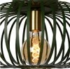 MANUELA lampada da soffitto a filo verde 1xE27 60W Lucide Anteprima dell’immagine prodotto 3