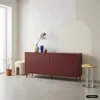 sweeek - Sideboard mit Holzdekor und Metall 4 Türen 160cm - Produktbild-Vorschau 5