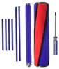A set of vacuum cleaner replacement parts, including a roller brush and other components, laid out on a white background. Produktbild-Vorschau