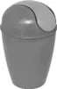 Tendance Mülleimer 5,6L schwarz silber 21,5 cm x 21,5 cm x Produktbild-Vorschau 1
