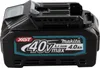 A close-up studio shot of a Makita 40V 4.0Ah Li-Ion battery pack. Anteprima dell’immagine prodotto