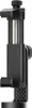 A close-up side view of a black smartphone tripod mount. Produktbild-Vorschau