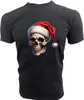 PAULGOS Herren T-Shirt "Totenkopf Weihnachten" Produktbild-Vorschau 2