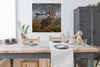 MuchoWow® Poster Hirsche - Geweihe - Pflanzen - Herbst Produktbild-Vorschau 3