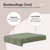 Lycce Bankauflage Klemmkissen 1 Leiste Cordstoff extra Produktbild-Vorschau 1
