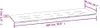 vidaXL Gartenbank-Auflage Weinrot 180x50x3 cm Oxford-Gewebe Produktbild-Vorschau 7