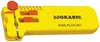A yellow Jokari PWS-Plus 001 wire stripper tool is shown against a white background. Produktbild-Vorschau