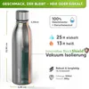 Blockhütte Edelstahl Trinkflasche 500ml - Isoliert 24h Heiß Produktbild-Vorschau 3