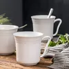 MALACASA, Serie Mario, 6 Tlg. Set Kaffeeservice Cremeweiß Produktbild-Vorschau 6