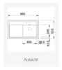 BLANCO ZENAR 45 S, Schrankwaschbecken, Silgranit, Produktbild-Vorschau 10