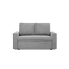 A gray sofa with a corduroy texture is shown against a white background. Produktbild-Vorschau