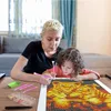 Diamond Painting Set, 4er Tiere,Katze Tiger Fuchs Wolf, 5D Produktbild-Vorschau 3
