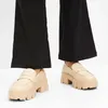 Damen Kunstleder Mokassins Slip On Halbschuhe Loafer Parma Produktbild-Vorschau 4