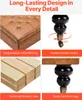Collage of product features for a storage ottoman. Anteprima dell’immagine prodotto