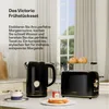 Klarstein Victoria Toaster Wasserkocher Set, Retro Design, Produktbild-Vorschau 3