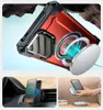 Collage showing a phone case, a phone in a car mount, and a phone on a desk stand. Náhled obrázku produktu