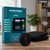 Netsa | Zestaw 3 Szt. Moskitier Na Okno 130x150 cm Czarna – Podgląd zdjęcia produktu 2