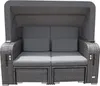 HOME DELUXE - Strandkorb HOLBY - 160 x 69 x189 cm - per Produktbild-Vorschau 1