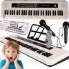 Malplay Elektronische Orgeln Keyboard 61 Tasten Mikrofon Produktbild-Vorschau 1
