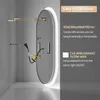 Miroir de salle de bain ovale Vrygle Bluetooth 50 x 80 cm, Voir les images du produit 16