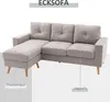 HOMCOM Ecksofa Eckcouch in L-Form, Eckgarnitur in Produktbild-Vorschau 6