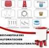 Hühnertränke Futterautomat Hühner im Set Futterspender Produktbild-Vorschau 3