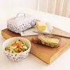 Orion | Butterdose - aus Porzellan - Weiß - Blumenmuster - Produktbild-Vorschau 4