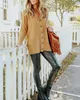 ASKSA Damen Strickjacke Langarm Grobstrick Cardigan Open Produktbild-Vorschau 2