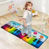 COSTWAY hudobná podložka pre deti 120x47cm, klavírna Náhľad obrázku produktu 2