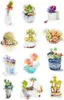 Oblique Unique 70 Sticker Blumen Sukkulente Aufkleber Produktbild-Vorschau 3