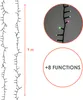 A product image showing a string of lights, a close-up of the lights, and text indicating features. Produktbild-Vorschau