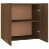 Parete attrezzata in rovere marrone 60x31x60 cm Materiale a Anteprima dell’immagine prodotto 22