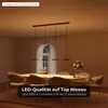 LUMIÈRE Lámpara colgante de diseño "Evanos", 1 foco LED, Vista previa de la imagen del producto 9