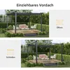 Angel Living Garten Pergola Pavillon Gartenpavillon aus Produktbild-Vorschau 3