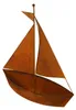 Edelrost Schiff zum Bepflanzen 65x56cm Segelschiff Rost Produktbild-Vorschau 5