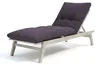 Coussin bain de soleil 185 x55cm Gris carbone Voir les images du produit 6