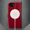 TORRO Etui skórzane do iPhone'a 17e/16e – czerwone Podgląd zdjęcia produktu 5