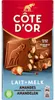Côte d'Or mléčná čokoláda s karamelizovanými mandlemi, 180g Náhled obrázku produktu 1