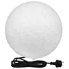 Vonkajšia záhradná lampa 230V E27 BALL 30cm Stone Náhľad obrázku produktu 5