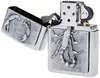 Encendedor Zippo Sturm, diseño Escorpio, acabado cromado Vista previa de la imagen del producto 4