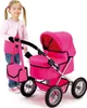Carrozzina per bambole Colore di tendenza rosa Anteprima dell’immagine prodotto 5