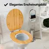 Infinity Goods Bamboe WC Bril Emmy - Toiletbril Met Deksel Produktbild-Vorschau 5