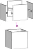 An illustration showing the assembly of a planter box. Anteprima dell’immagine prodotto