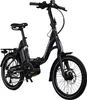 A black Zündapp electric bicycle is shown against a white background. Produktbild-Vorschau