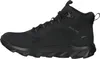 A side view of a black hiking boot. Produktbild-Vorschau